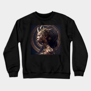 Afro Futuristic Zodiacs Scorpio Crewneck Sweatshirt